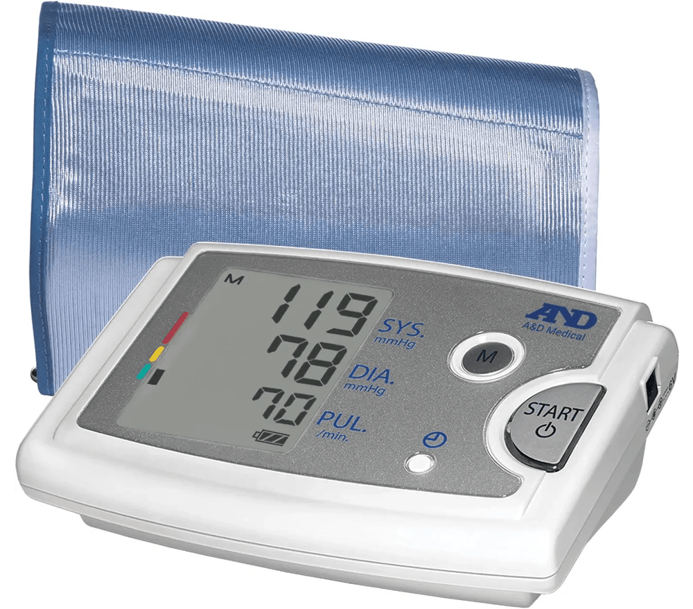Large Cuff Automatic Blood Pressure Monitor in White – Homiee