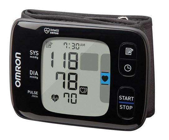 Omron 3 Series Digital Blood Pressure Wrist Unit, Automatic Inflation,  Adult, Large Cuff #BP6100