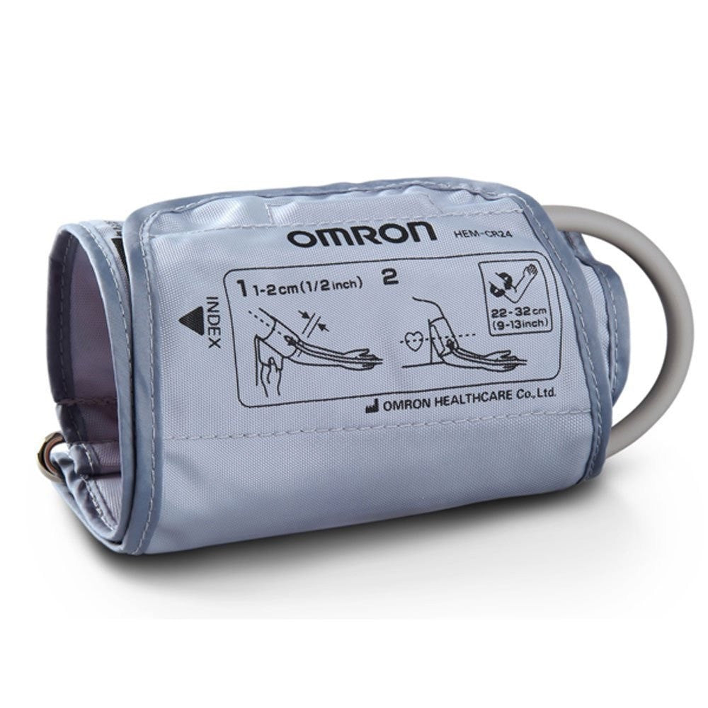 Omron BP7250 5 Series Wireless Upper Arm Blood Pressure Monitor & Hem-rml31-b 9-Inch to 17-inch Wide Range D-Cuff