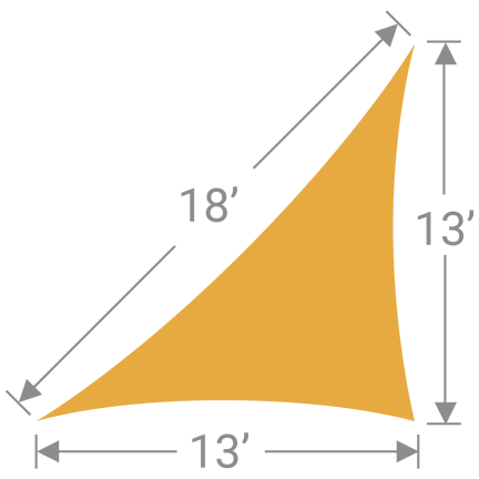 Ts 912 Triangle Shade Sail Tenshon