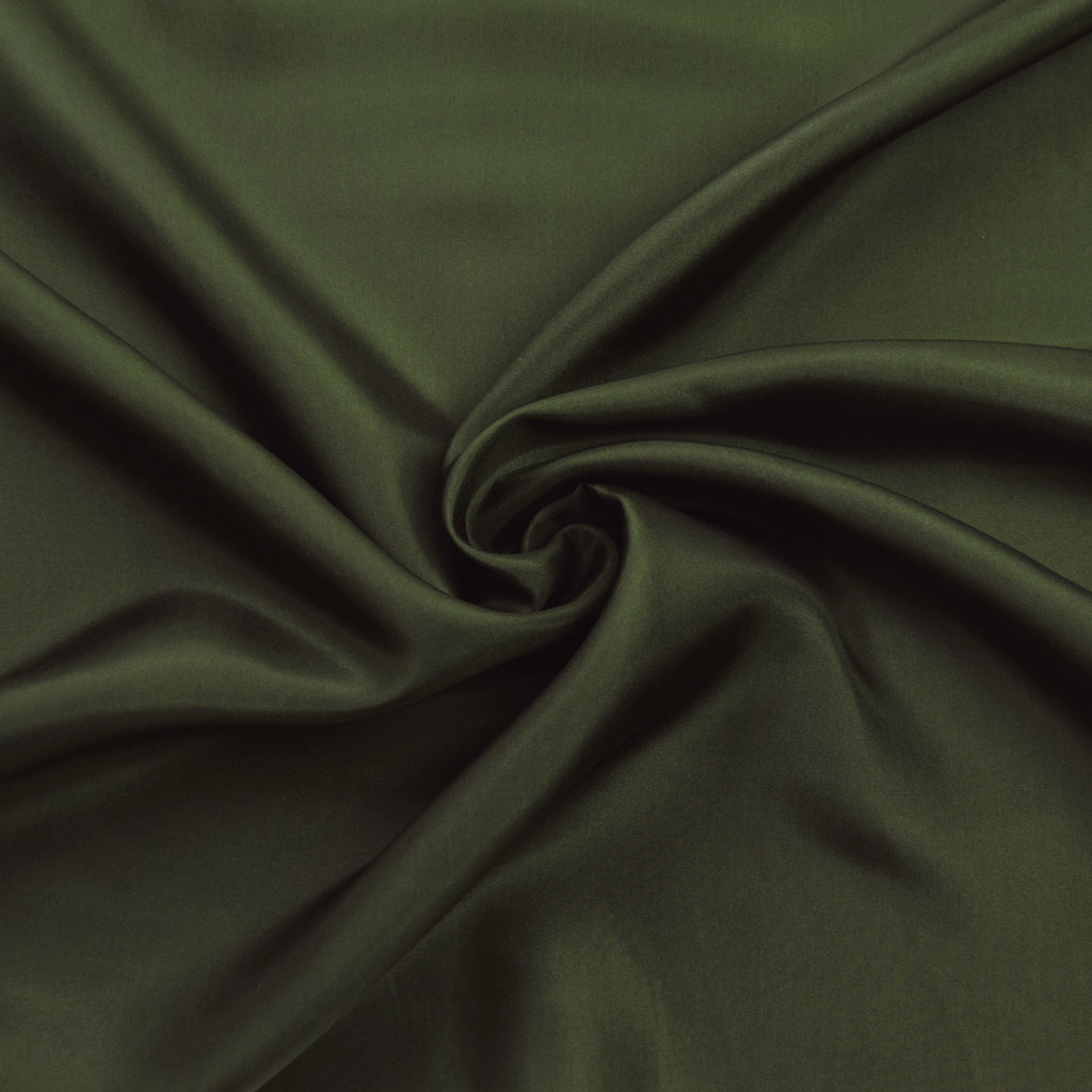 Fausta Forest Green Silk | THE FABRIC SALES