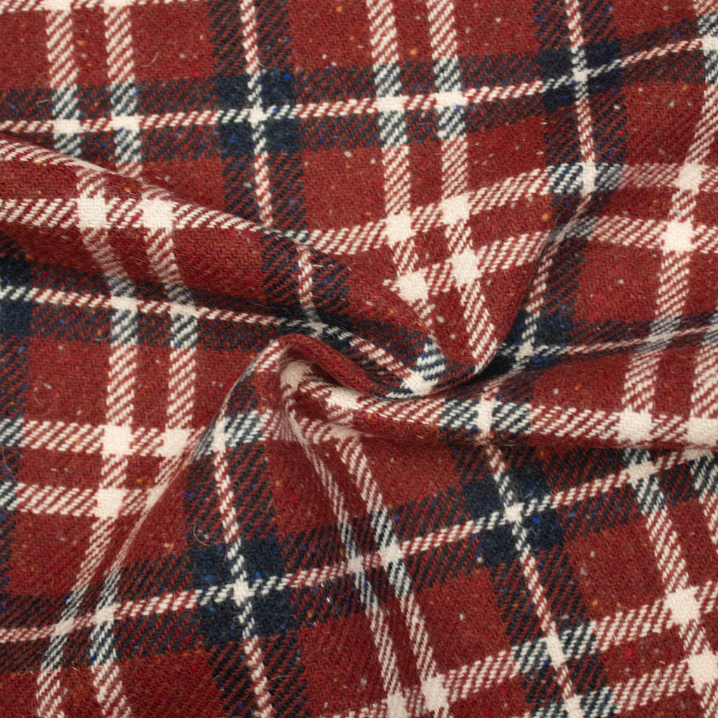 Venetian Red Marl Shetland Tweed – Yorkshire Fabric