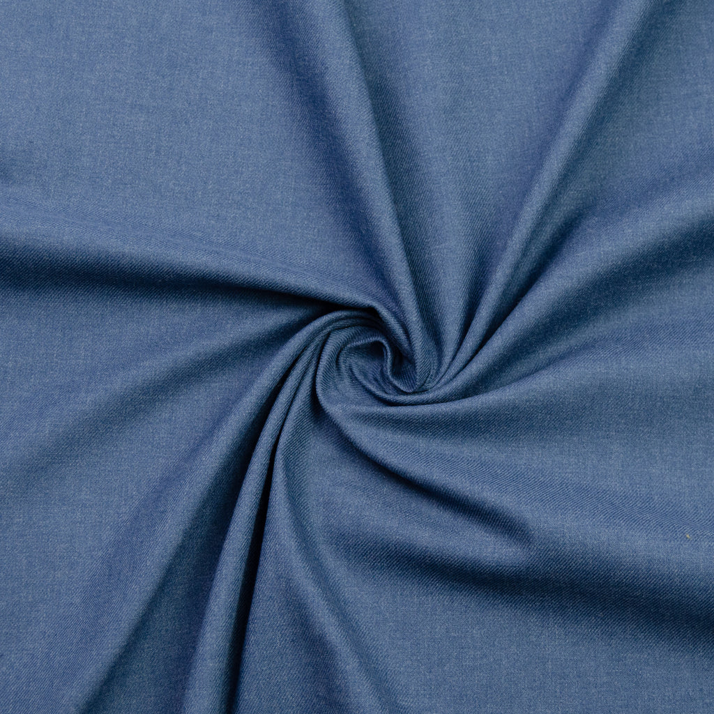 Maren Blue Cotton | THE FABRIC SALES