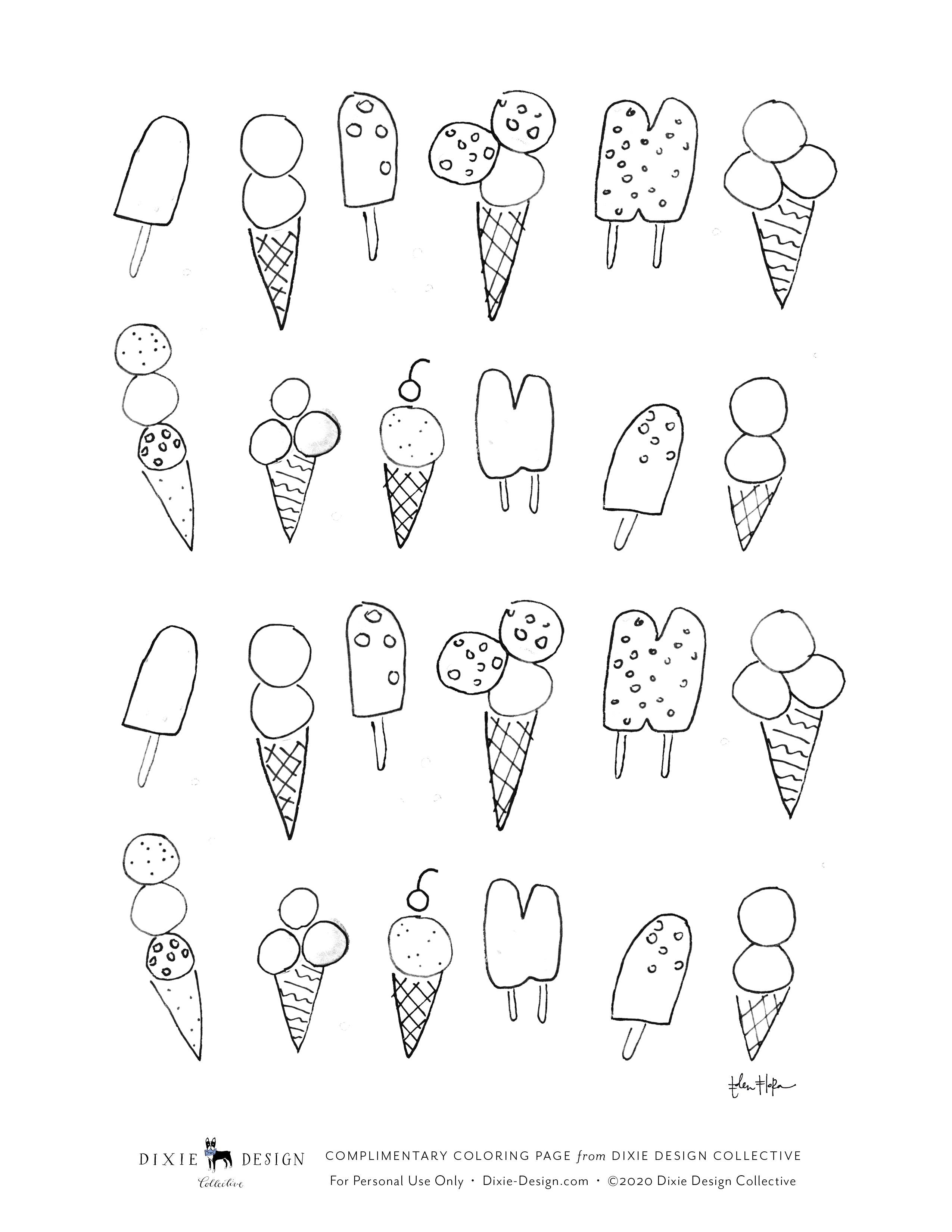 bixie coloring pages