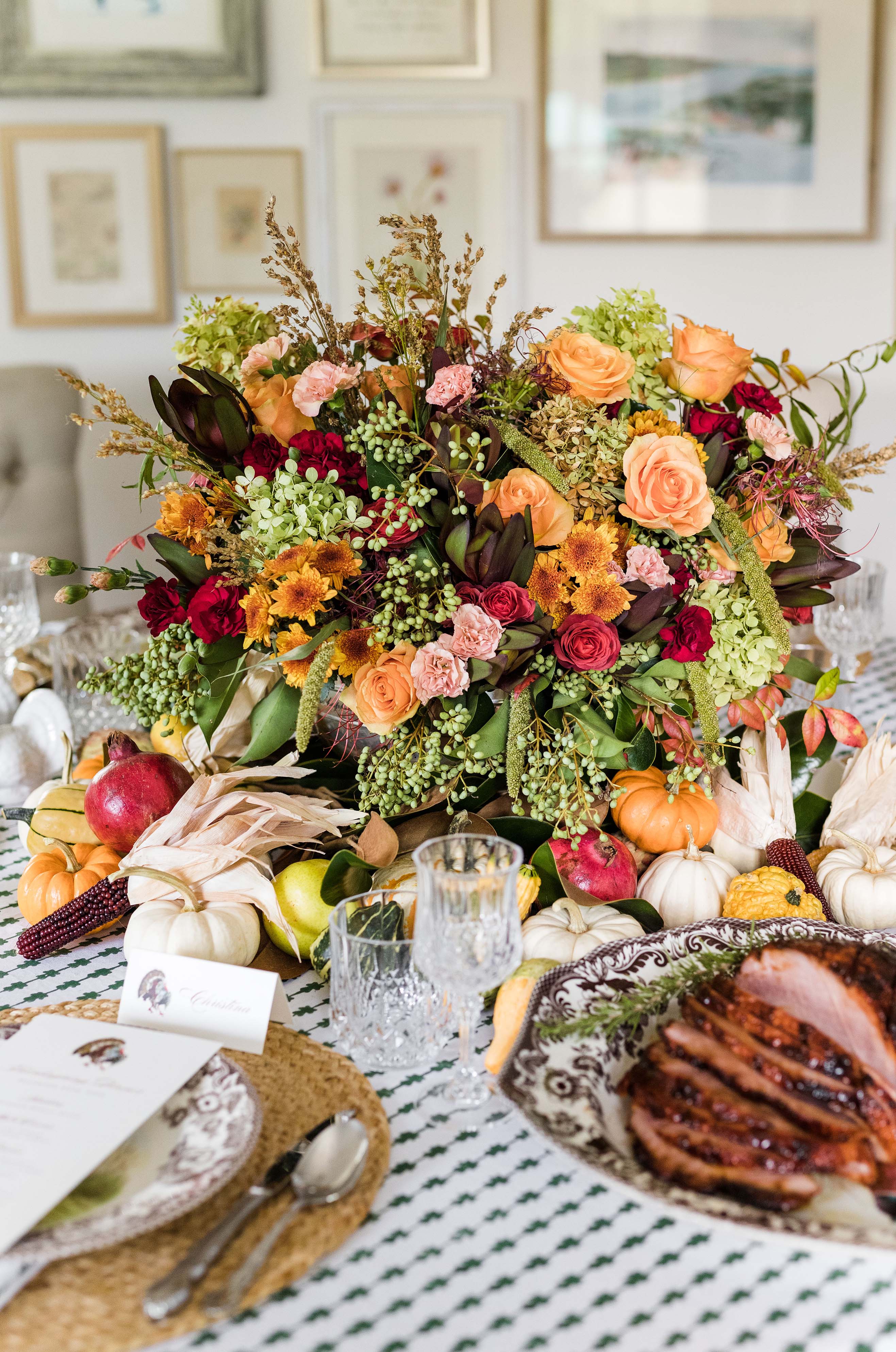 A Fall Feast Table Setting with Christina Brockman of Huckleberry Coll