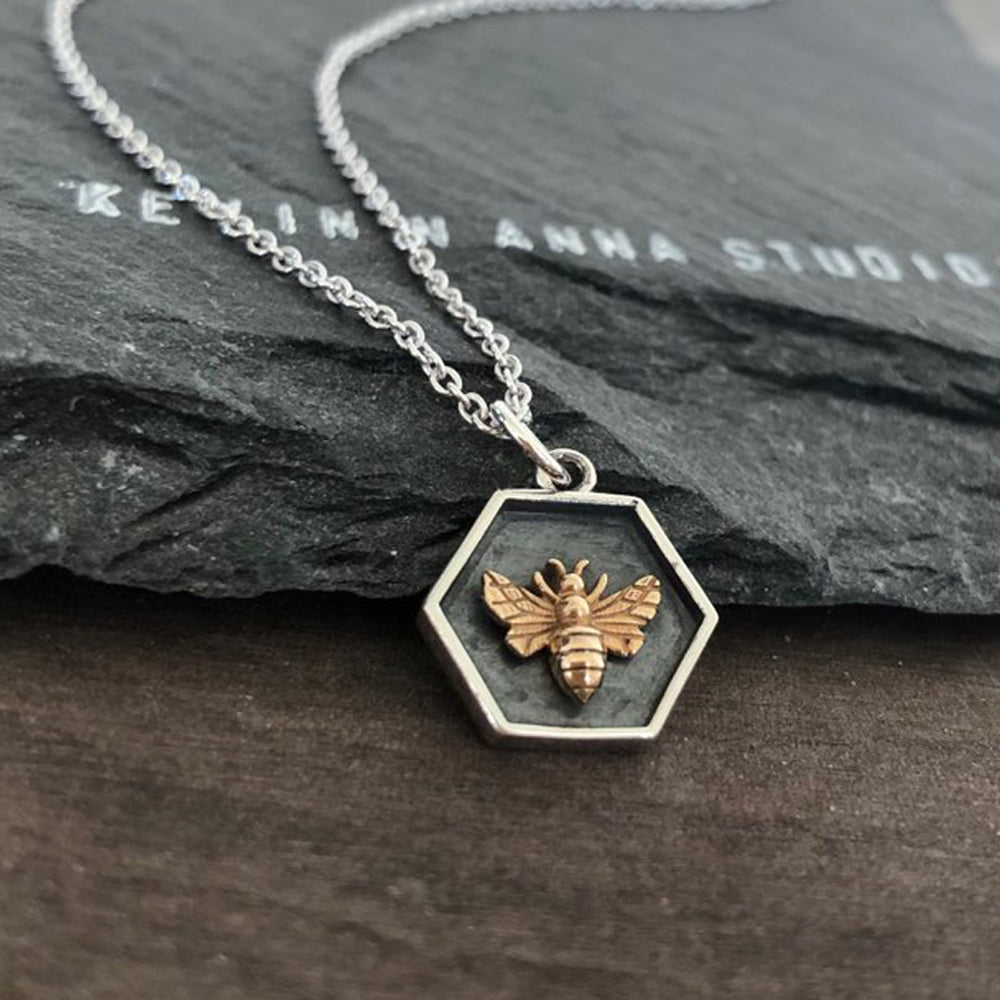 Honey Bee Necklace-6187 – Kevin N Anna