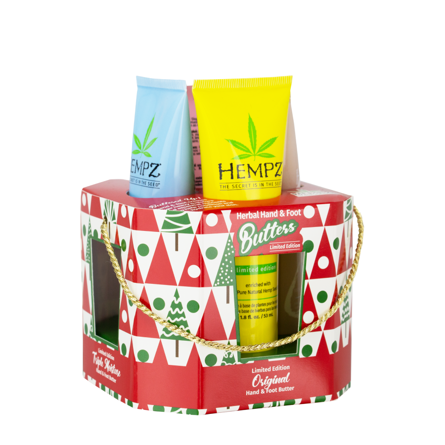 Hempz Holiday Ho, Ho, Ho Hydration Hand/Foot Butters The Tanning Depot