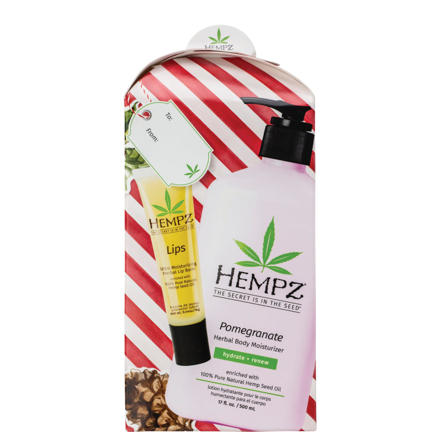 Hempz MINI Holiday Basket Triple Moisture The Tanning Depot