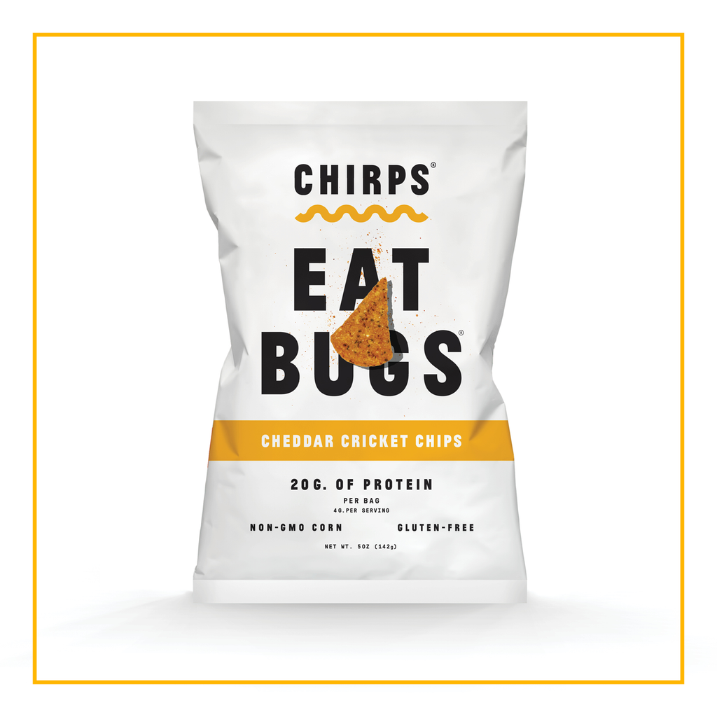 Chirps Cricket Protein Chips