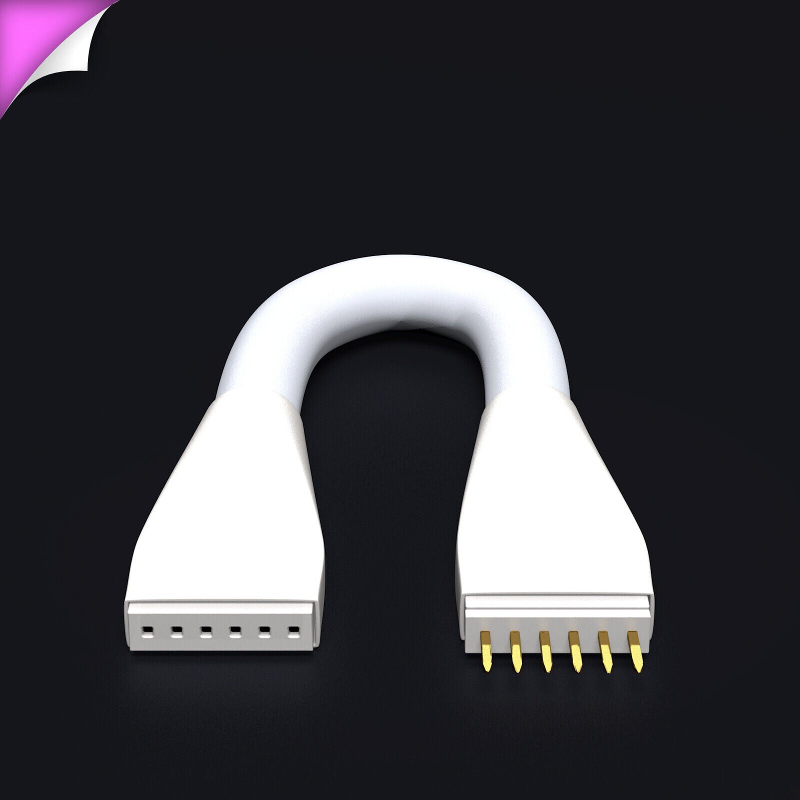 CORNER Piece Cable | for Philips Hue Lightstrip Plus V4 | upto 10m/30' | B - Picture 9 of 9