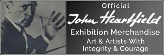 john heartfield exhibition shop robot art mug, a vision of robots replacing humans.