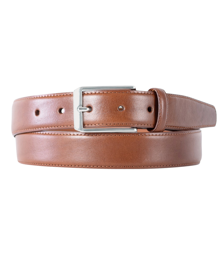 Walnut Calfskin Edge Stitched Belt – Wilkes & Riley