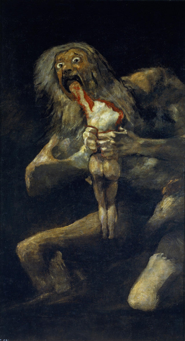 Francisco Goya - Saturn Devouring His Son