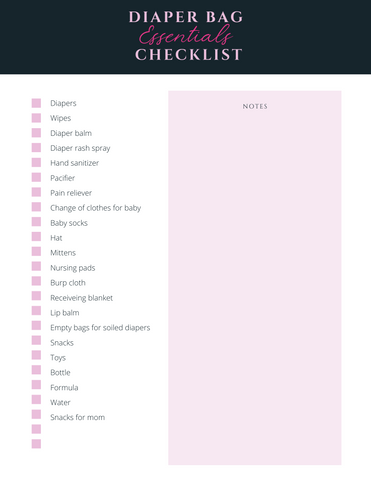 Best_Diaper_Bag_checklist