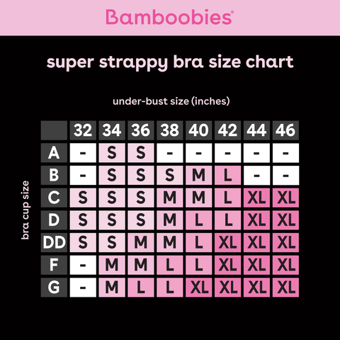 Super Strappy (NN) Bra Fit Guide – Bamboobies