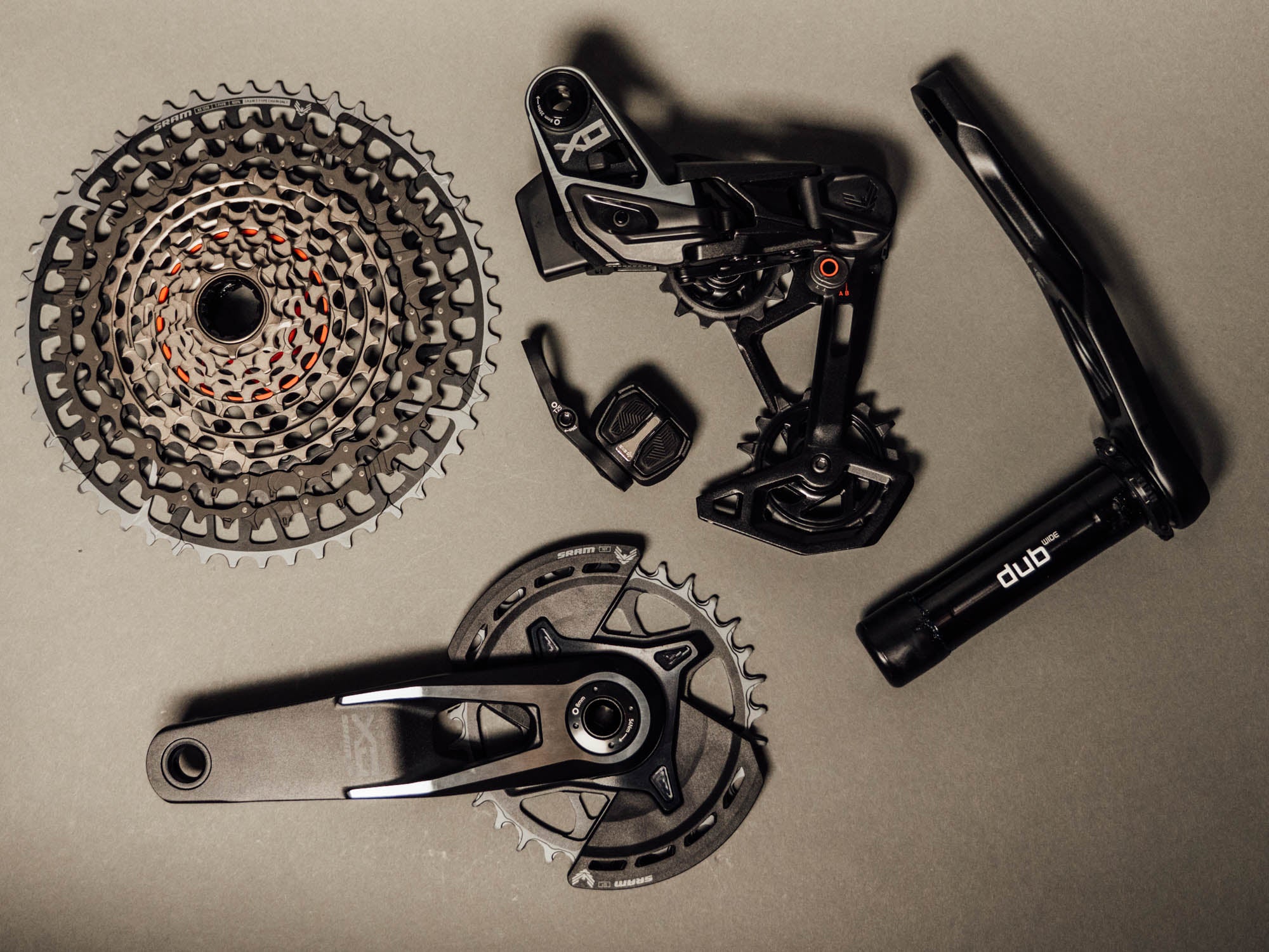 SRAM’s new Transmission X0 drivetrain.