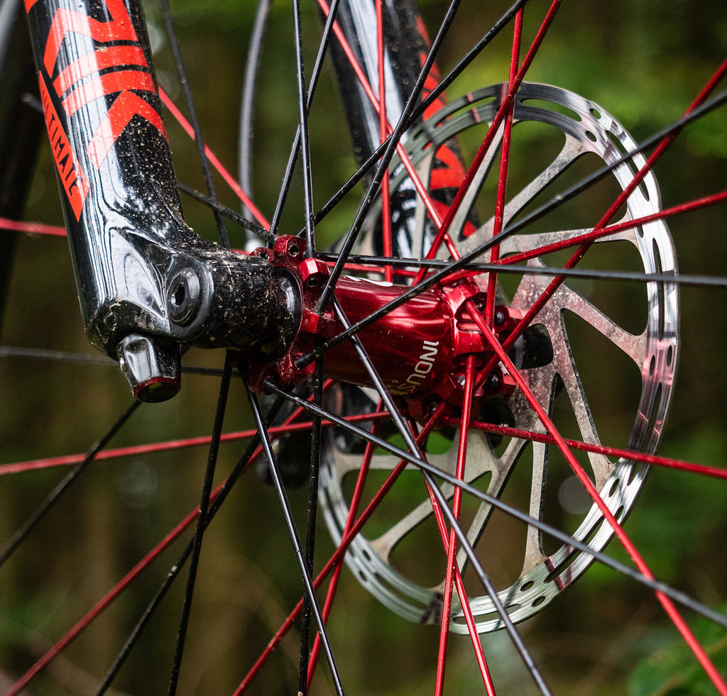 Red sales spokes mtb