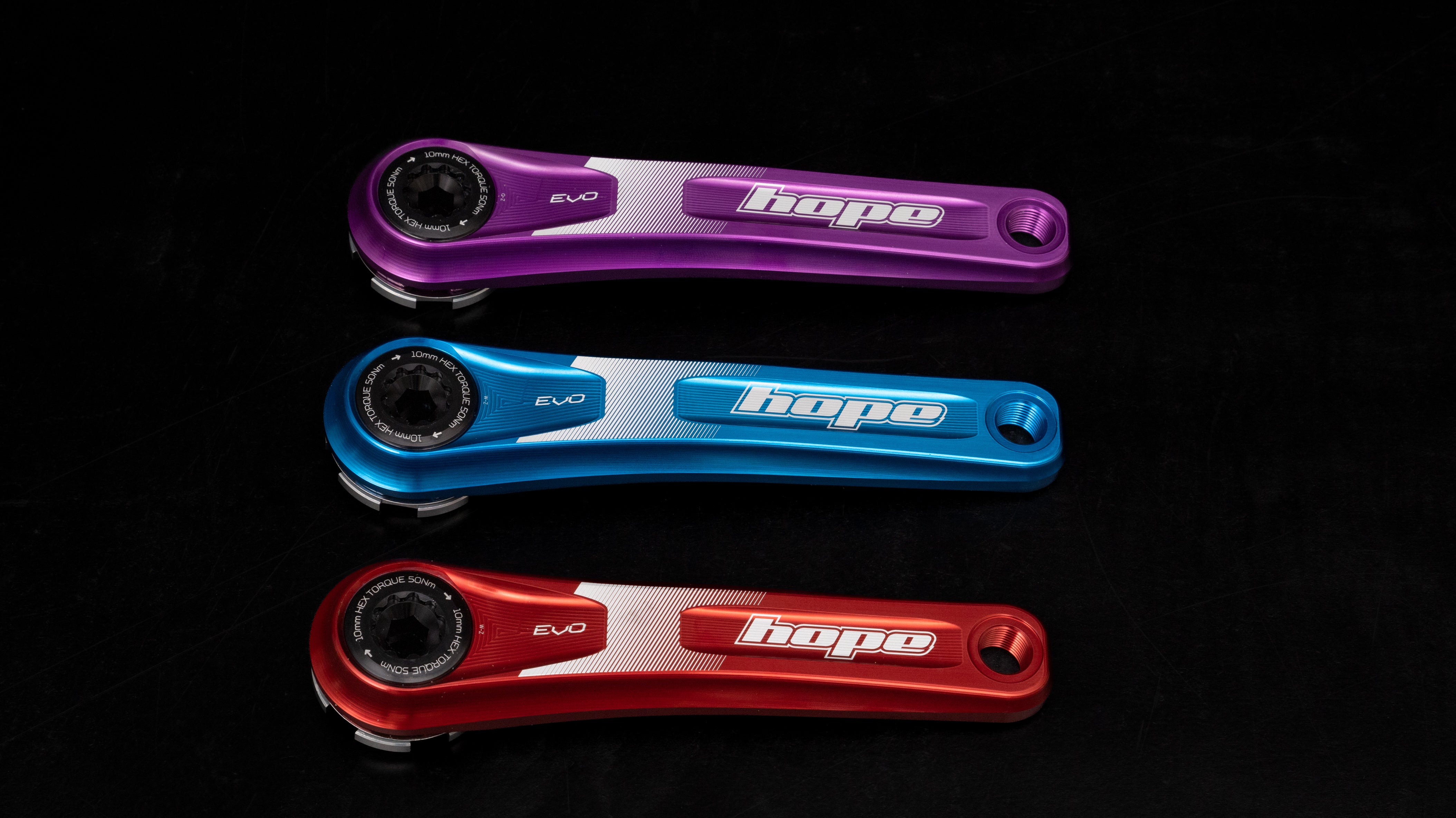 155mm cranks compared to 16 and 170mm cranks for mountain biking