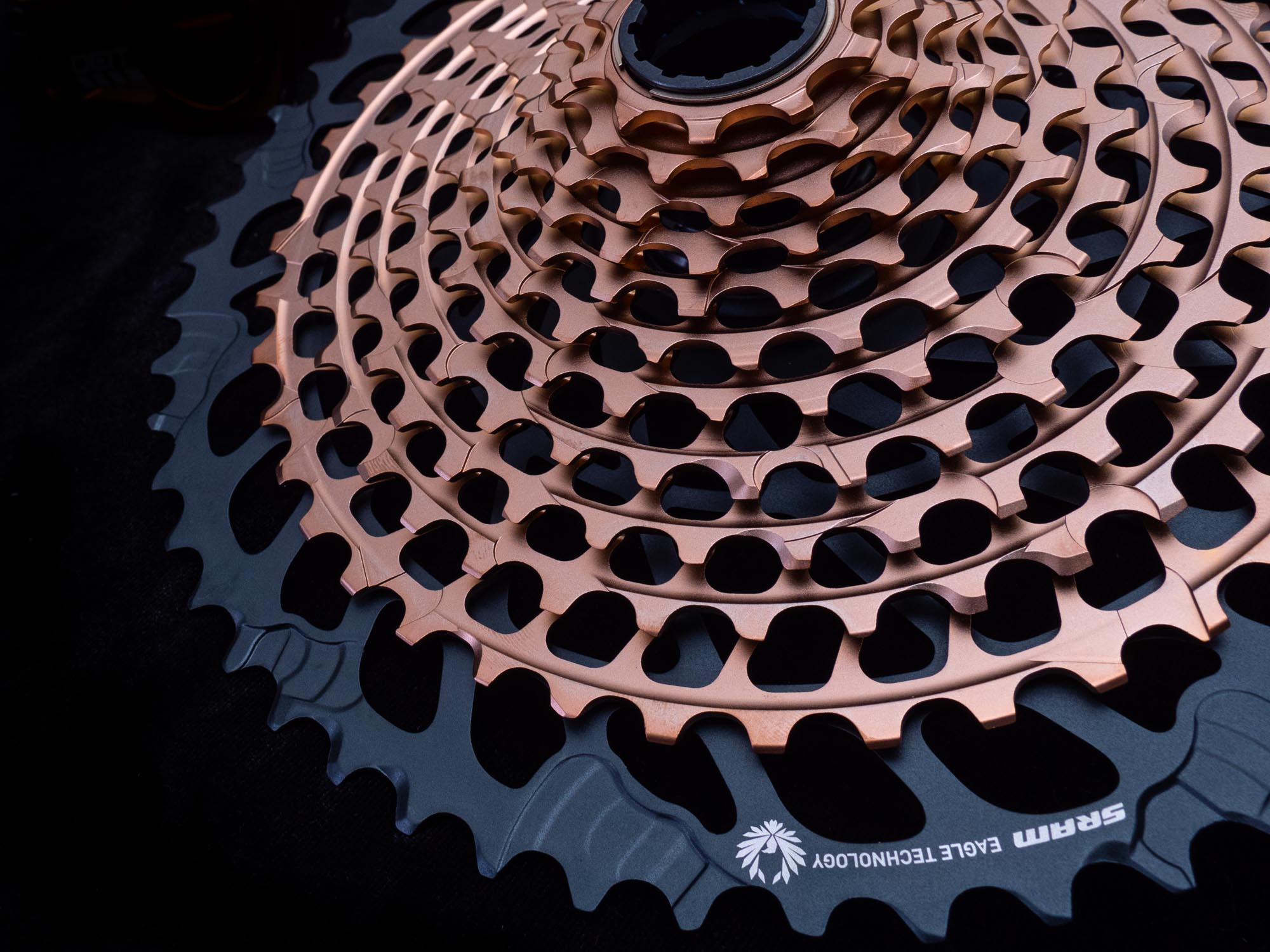 SRAM's gorgeous, lightweight, and highly durable XX1 rear cassette saves more weight over a GX cassette than going from a GX AXS derailleur to an XX1 AXS derailleur does, and for less money.