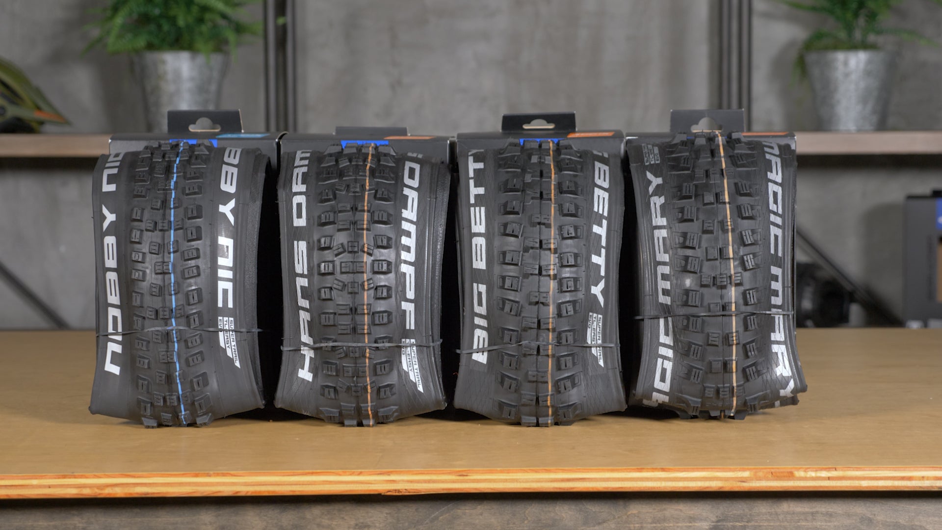 There's a wide variety of great mountain bike tires out there; the hard part is finding the right one