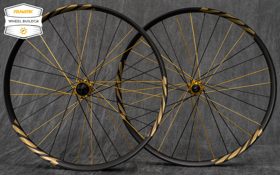 gold bike rims