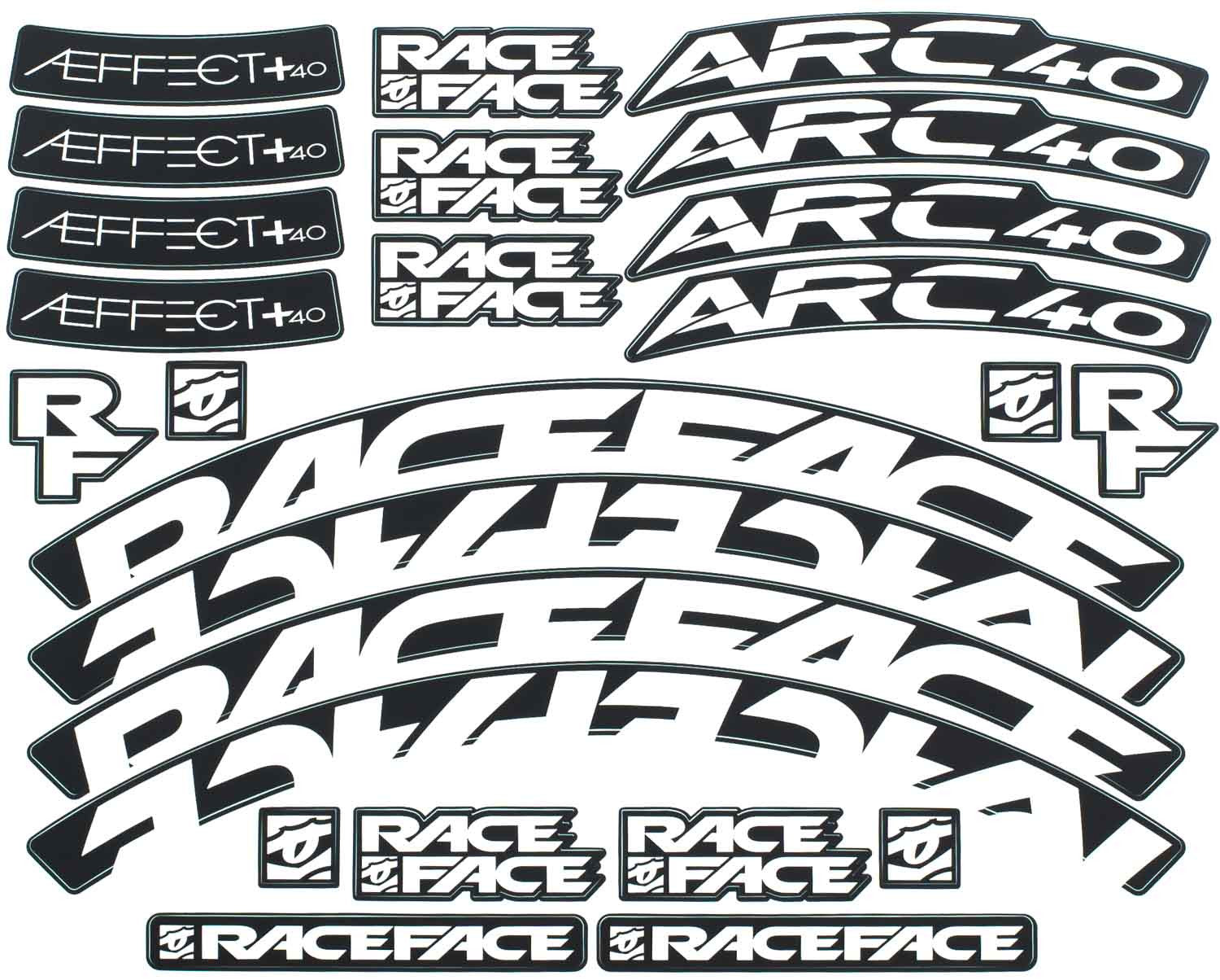 race face stickers