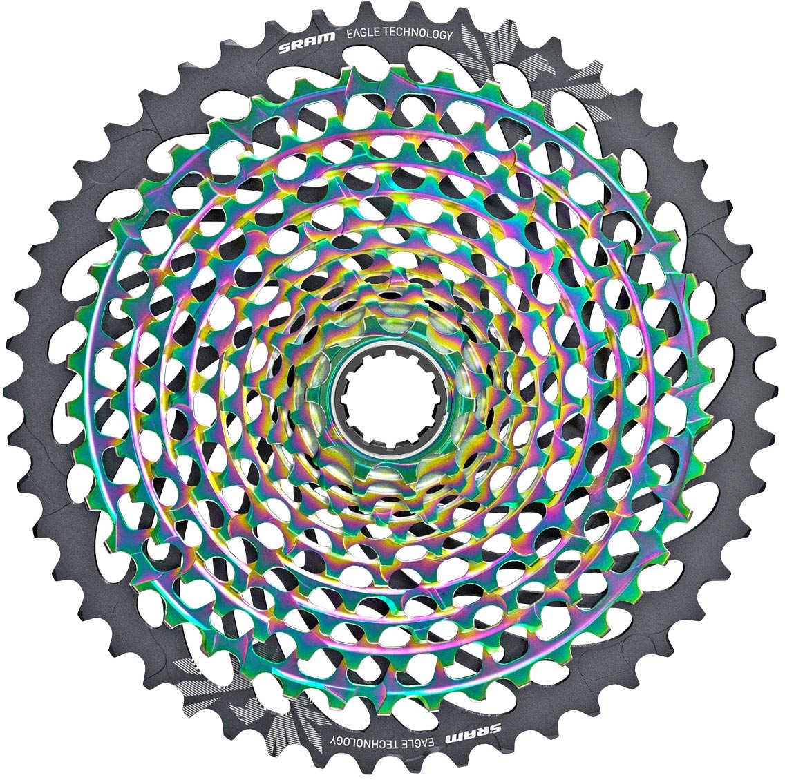 riqueza Guerrero borde SRAM XX1 Eagle XG-1299 12-Speed Rainbow Cassette 10-50T - Fanatik Bike Co.