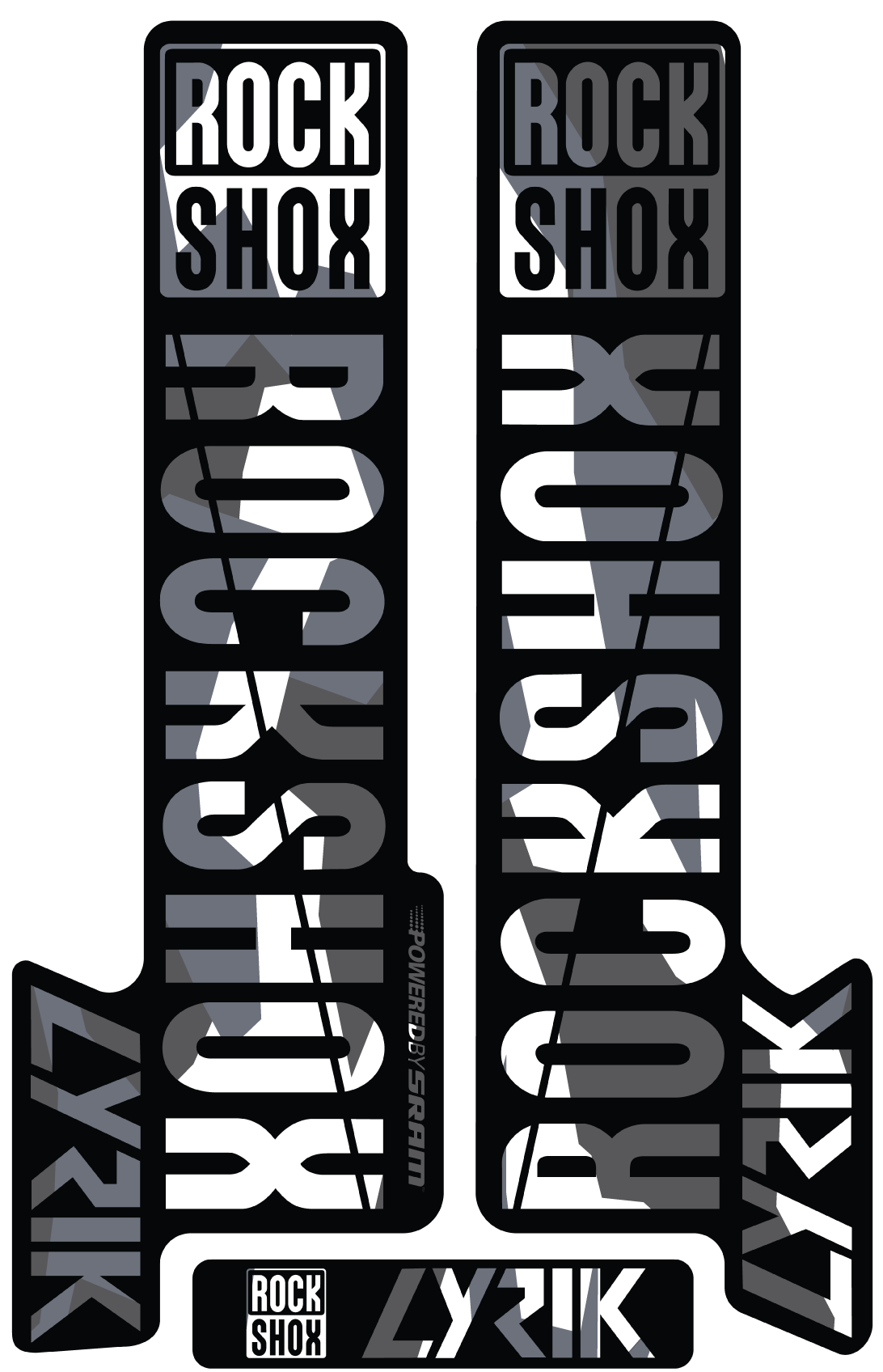 2018 rockshox lyrik decals