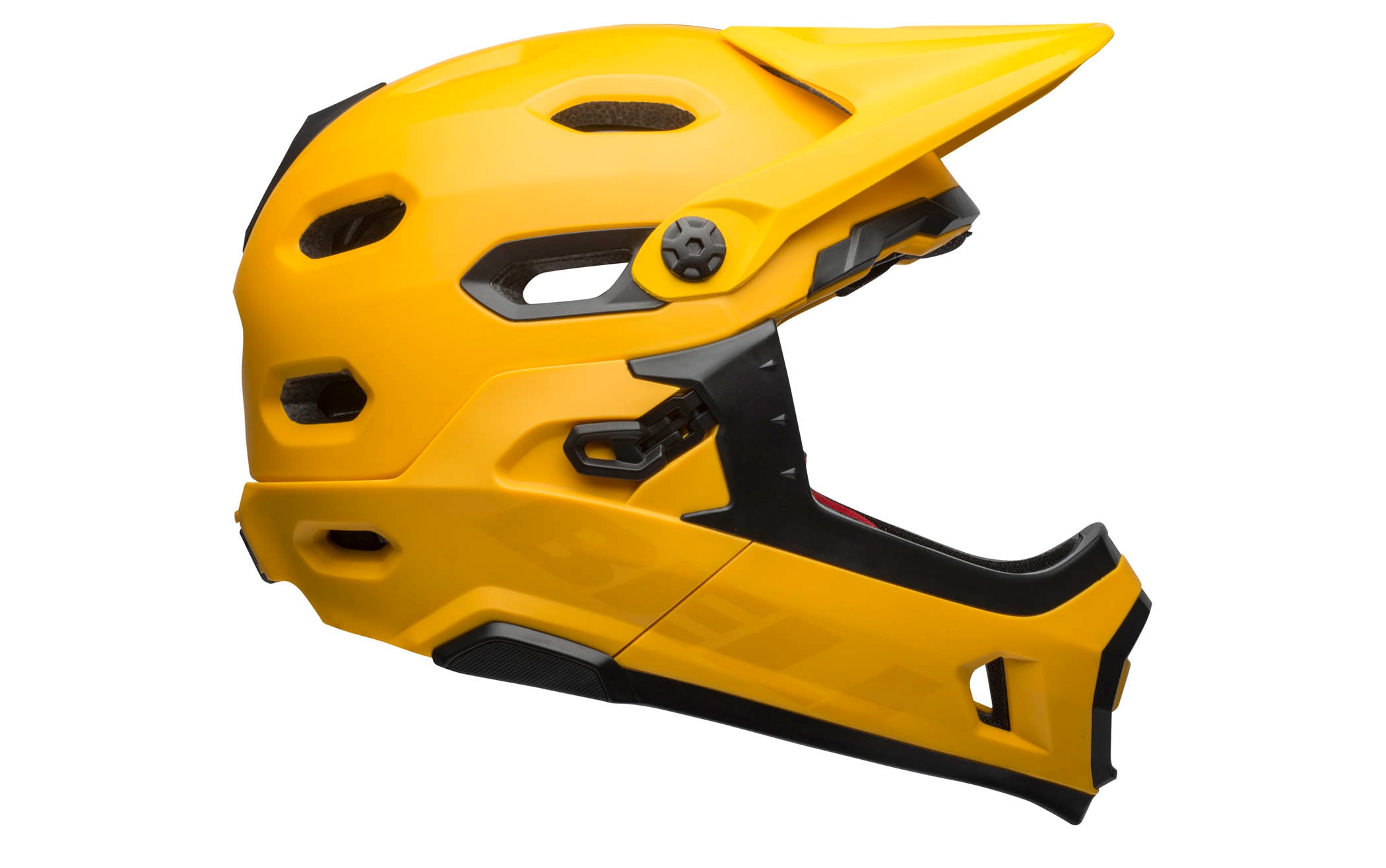 bell super dh yellow