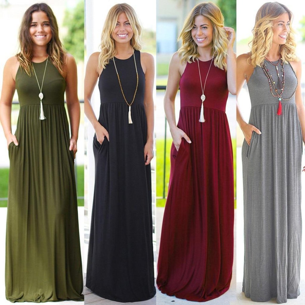 Casual Summer Maxi Dresses