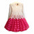 Kids Lace Crochet Pleated Dresses