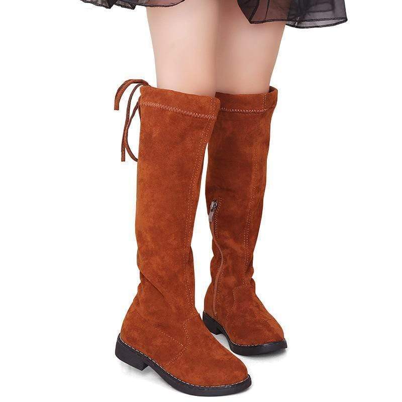 girls knee high boots