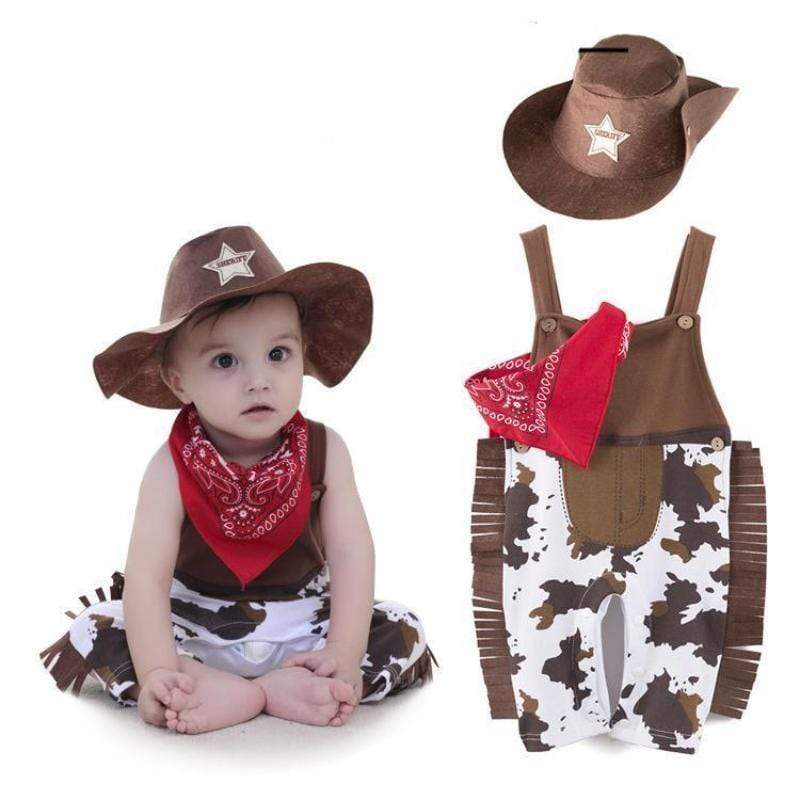 Clothing Set Baby Boy Cowboy Outfit 