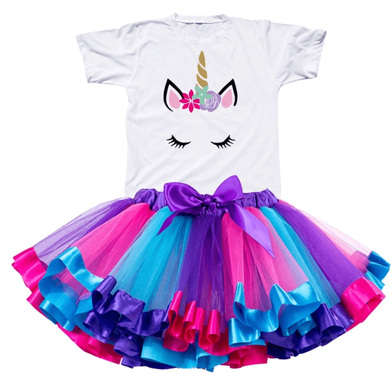 unicorn tutu birthday outfit