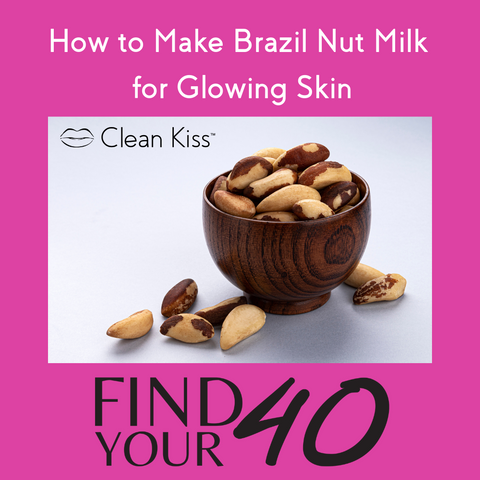 Brazil Nut Hemp Matcha Milk for glowing skin