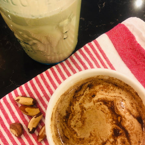 Brazil Nut Matcha Hemp Milk