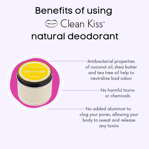 Benefits of using natural deodorant