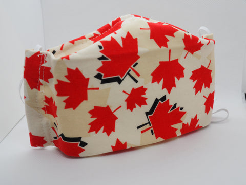 Clean Kiss maple leaf face mask for Canada Day