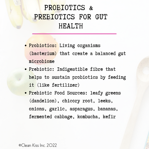 Probiotics and prebiotic foods