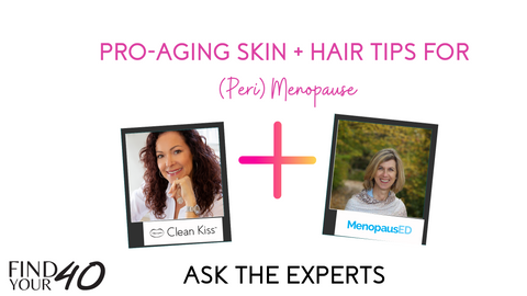 Skin and hair in midlife perimenopause