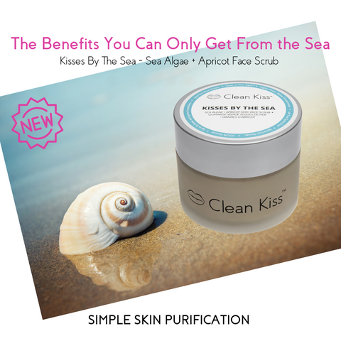 Clean Kiss Kisses by the Sea sea algae face scrub for purification