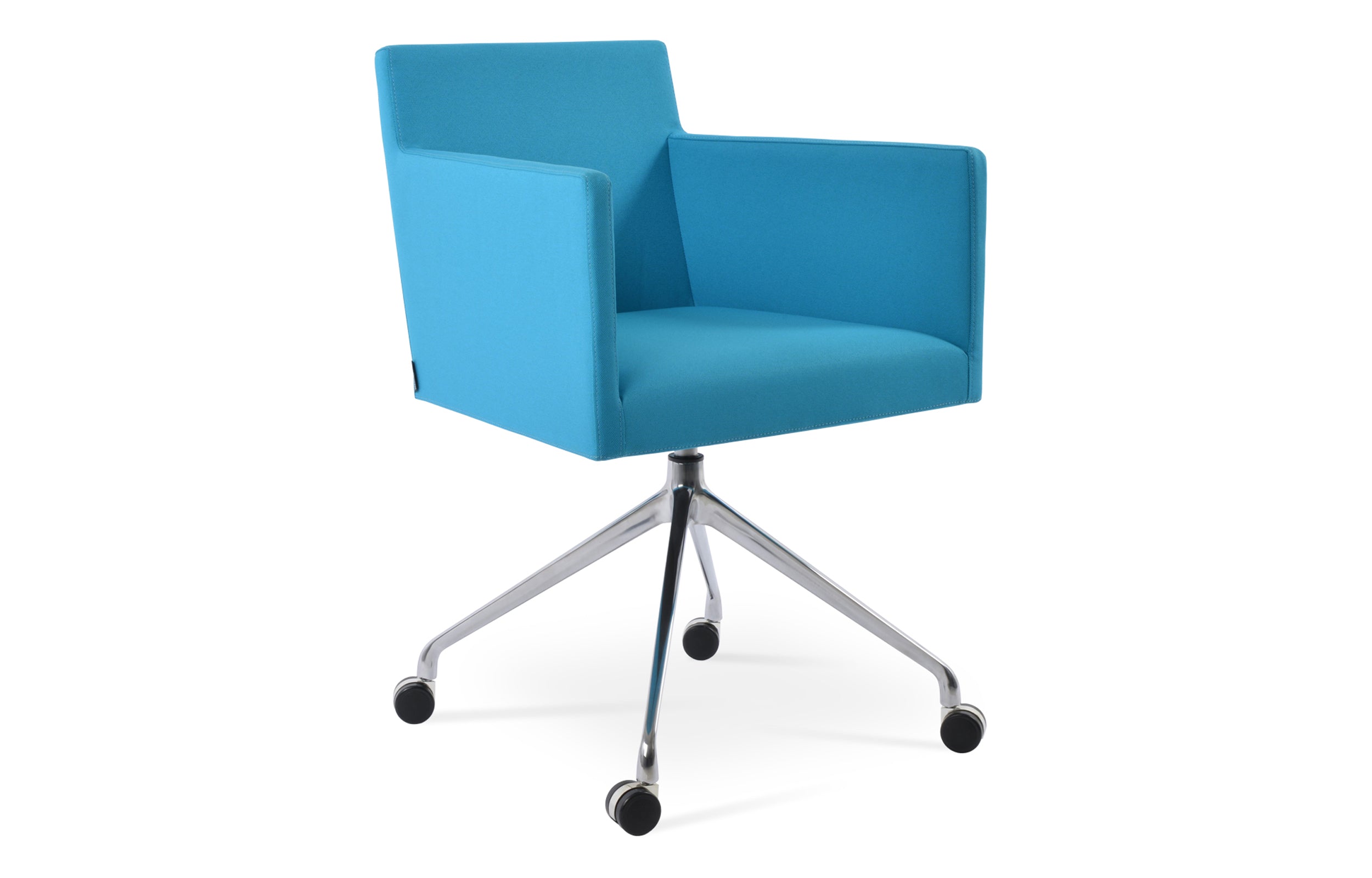 harput spider swivel arm chair with caster