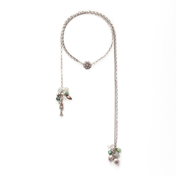 Jade and Turquoise Lariat – maeree