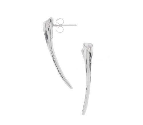 Silver Tusk Earrings – maeree