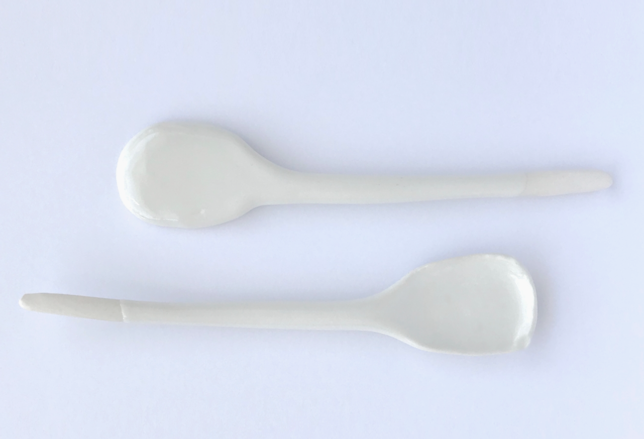 Handmade Porcelain Spoon