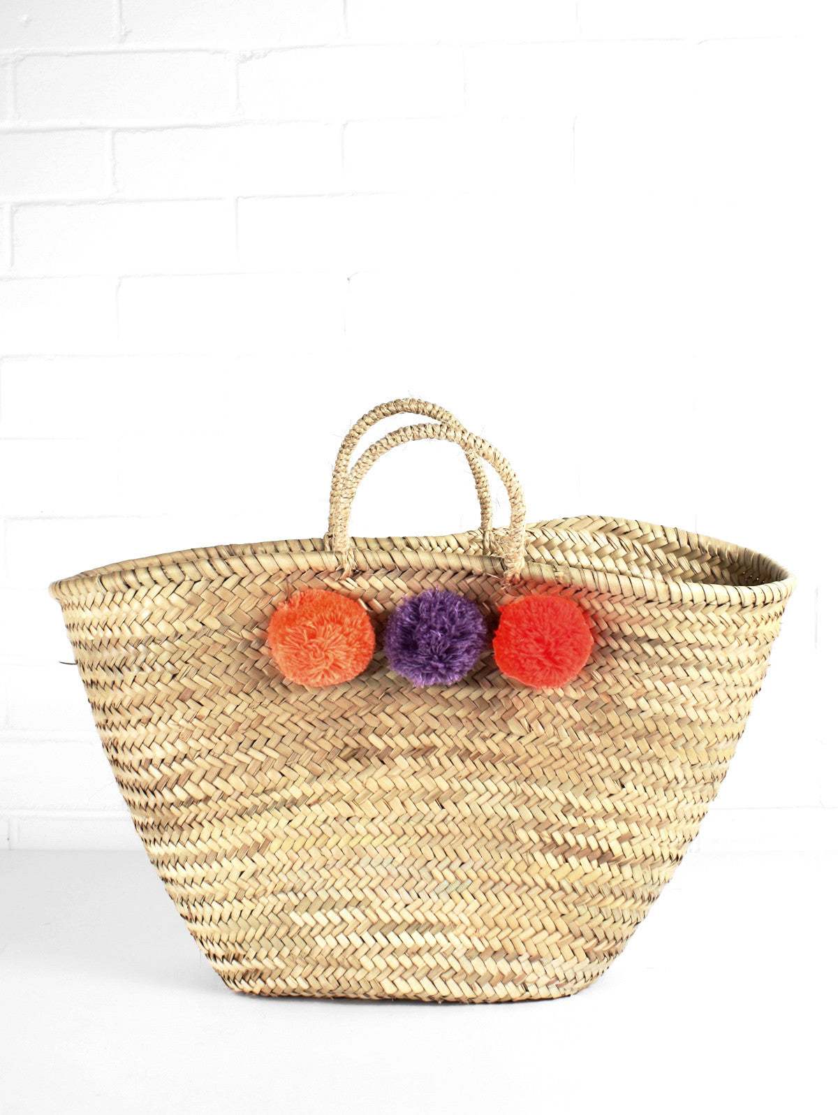 pom pom beach tote