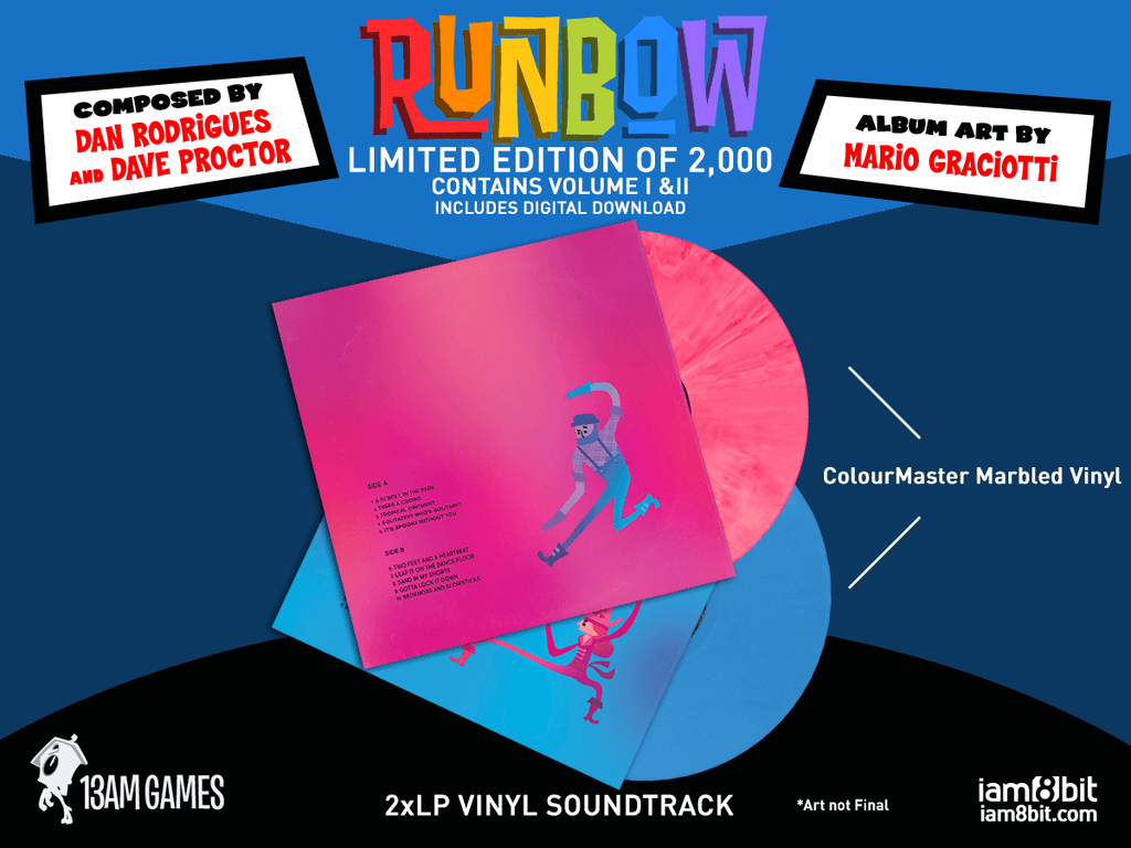 Runbow Original Soundtrack 2xLP