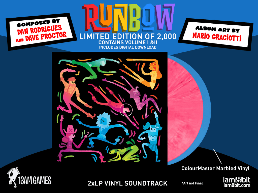 Runbow Original Soundtrack 2xLP