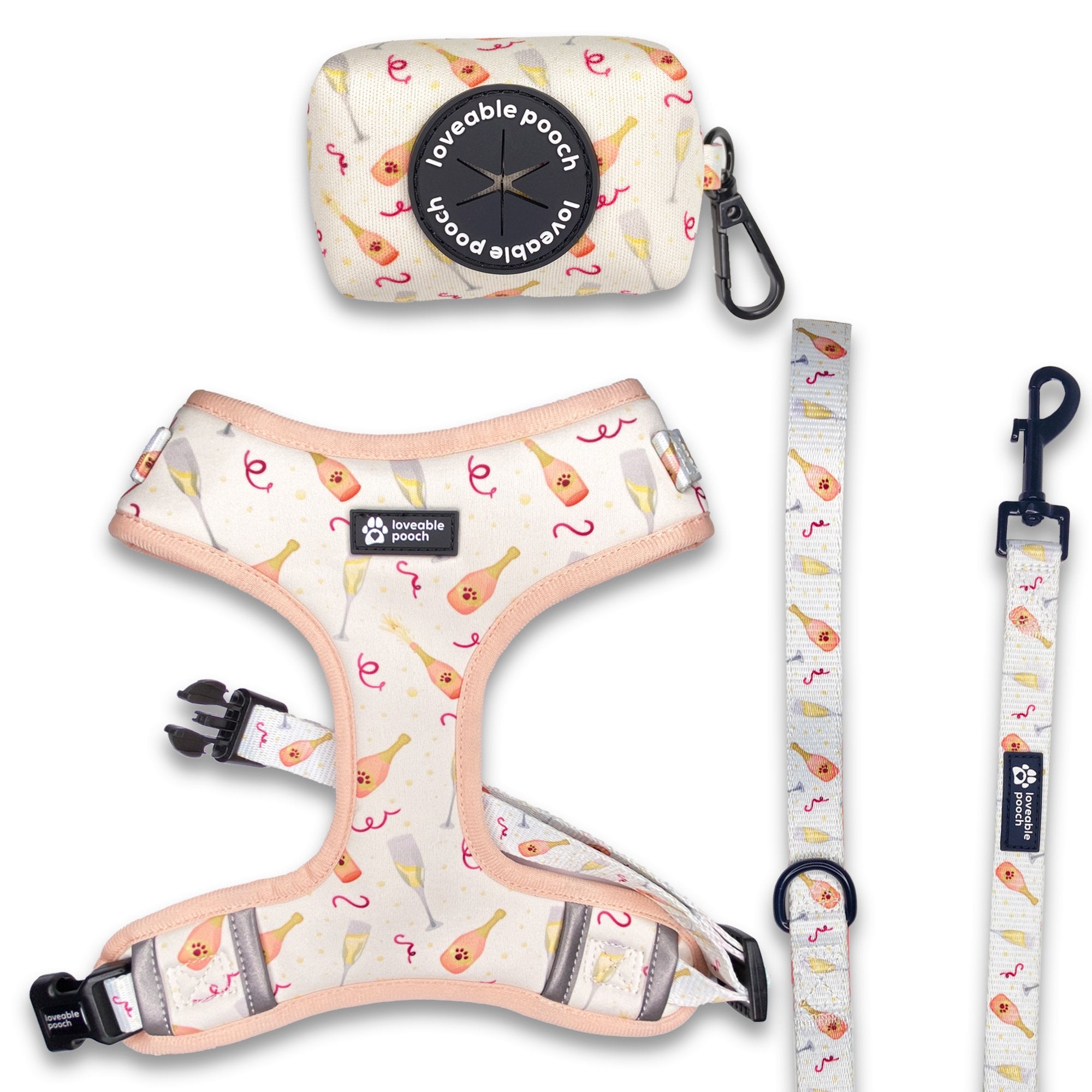 Chewy V Harness & Leash Set – Barks First Avenue