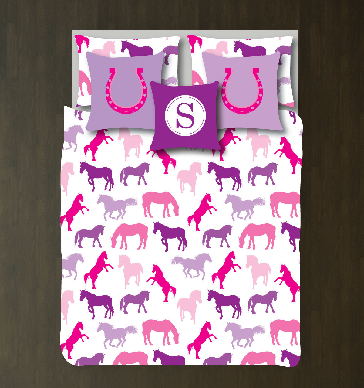 Equestrian Bedding Set With Horses For Girls And Teens Shop
